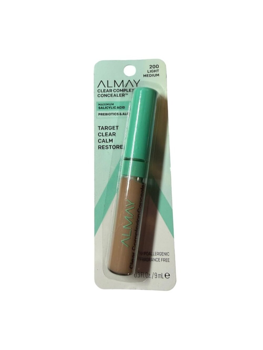 Almay Clear Complexion Concealer 9mL Salicylic Acid Acne New 200 Light Medium
